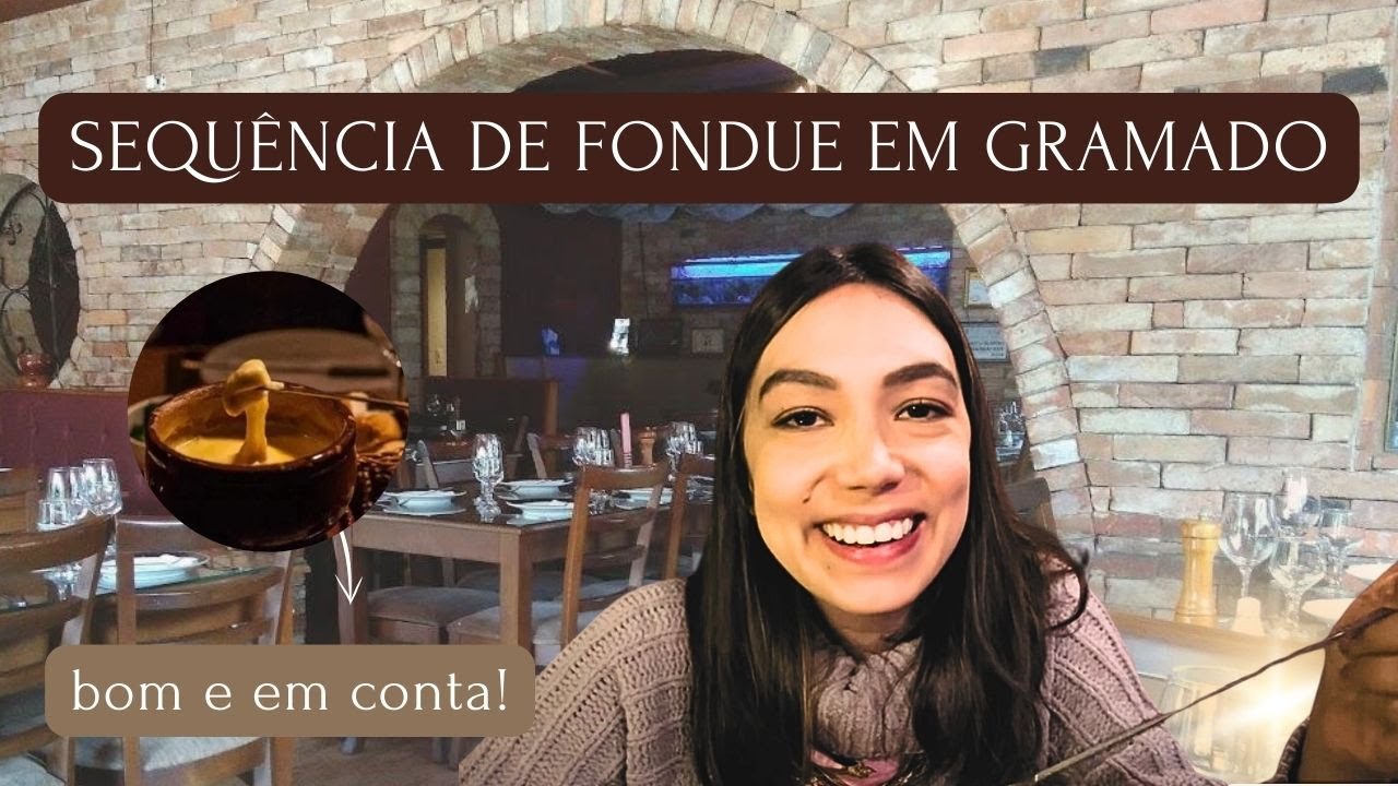 FONDUE BOM E BARATO EM GRAMADO: QUANTO CUSTA? dica de onde comer em #gramado