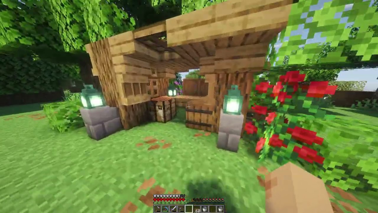 Hardcore Minecraft || Beautifying || Long-play No Commentary