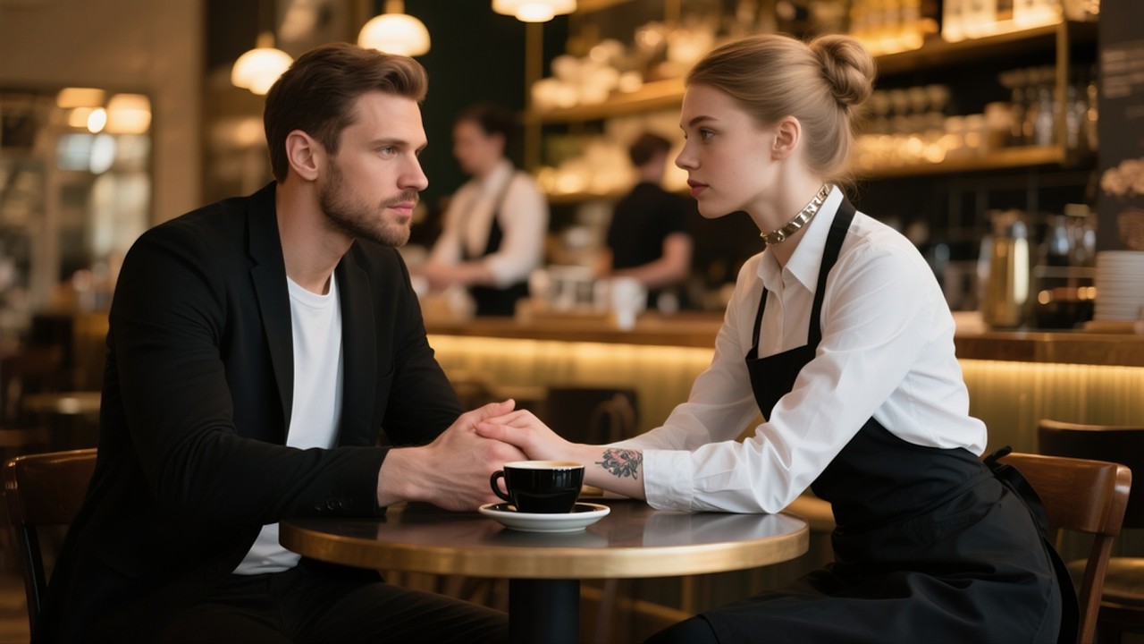 A Shy Waitress Served Him Coffee — The Mafia Boss Froze at Her Tattoo