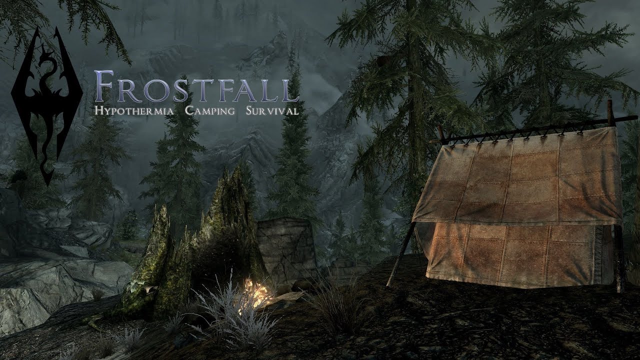 Я пытаюсь выжить в суровом климате Скайрима — Frostfall — День 1