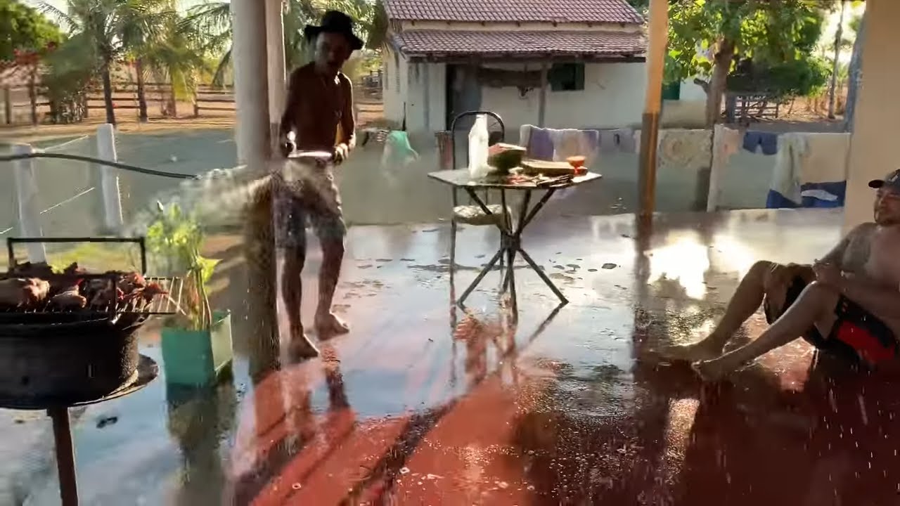 TIRINGA ACABA COM O NOSSO CHURRASCO 😂 | COMÉDIA SELVAGEM ®