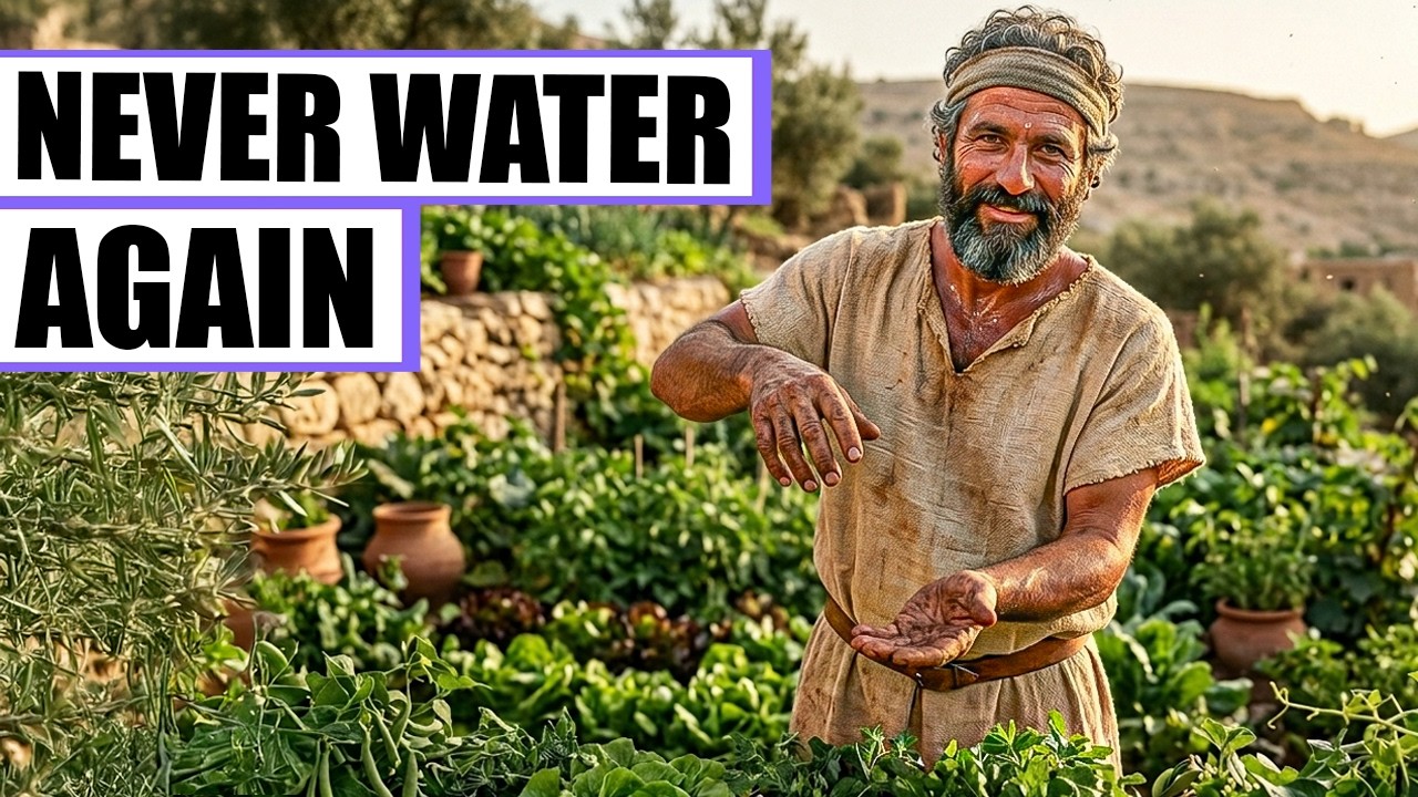 The $8 Biblical Secret That Waters Your Garden Forever &mdash; 