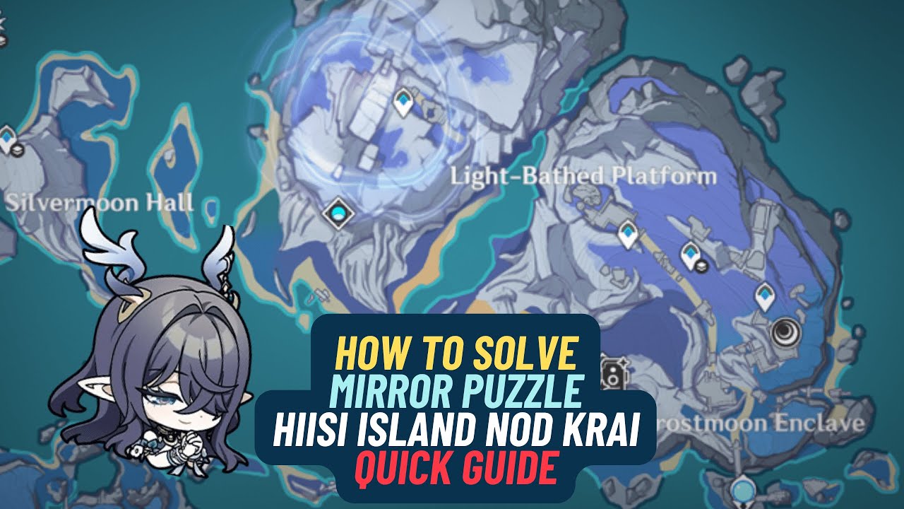 All Mirror Puzzle Hiisi Island - Quick Guide | Genshin Impact Nod Krai