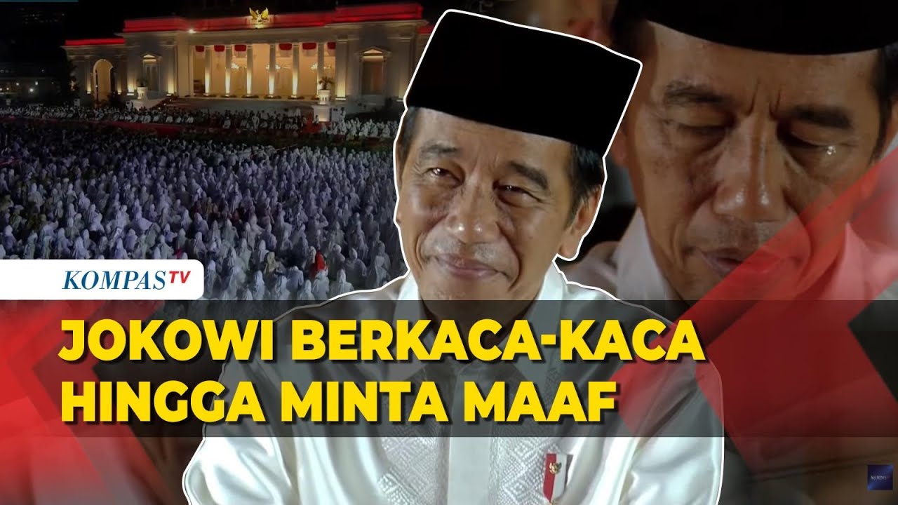 [Full] Pengajian Terakhir Jokowi: Menangis hingga Minta Maaf di Zikir & Doa Kebangsaan Istana