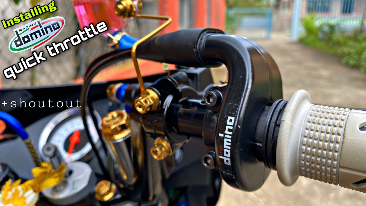 Installing Domino Quick throttle | Raider r150 | Andreu Cabagyo