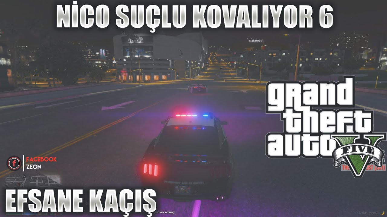 NİCO SU&Ccedil;LU KOVALIYOR 6 | EDRP GTA V EFSNE KA&Ccedil;IŞ