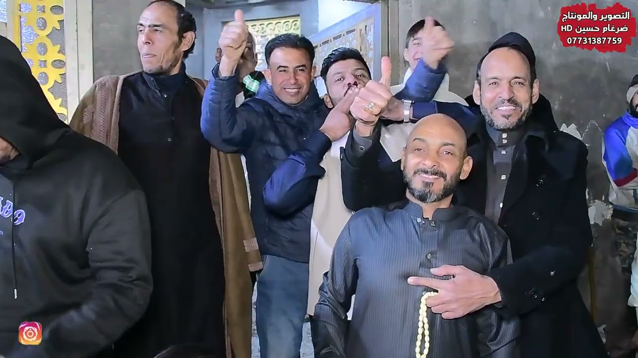 حفل زفاف حسين الشمري الفنان محمد الحميداوي الف الف مبروك