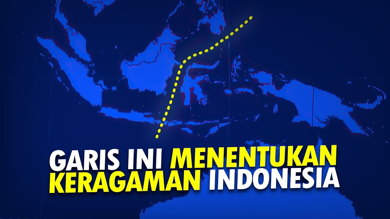 Indonesia Woles Karena Garis Wallace #AlamSemenit