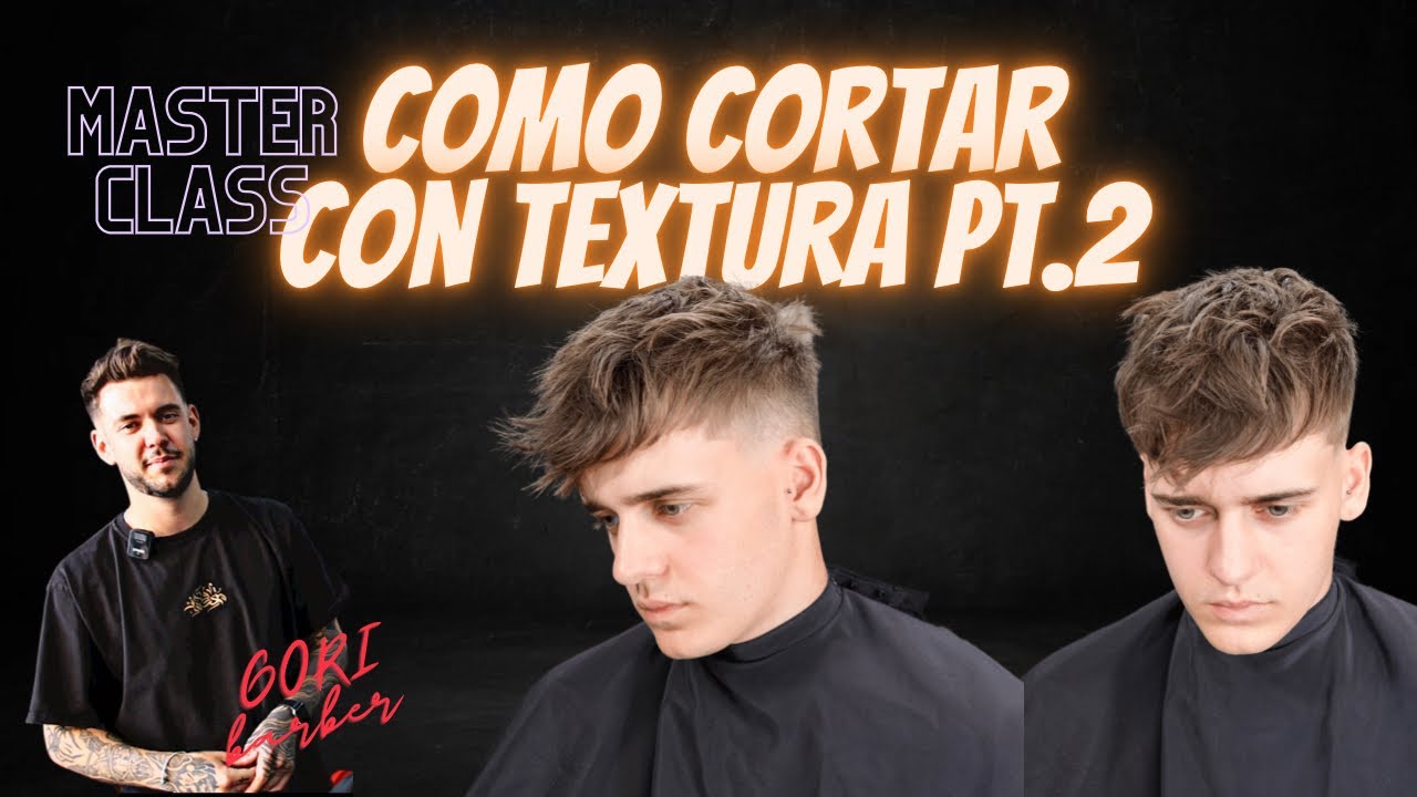 TEXTURA! Corte de verano 2022! Corte TENDECIA 2022! Corte CROP! Como hacer un crop? PT.2 GORI BARBER