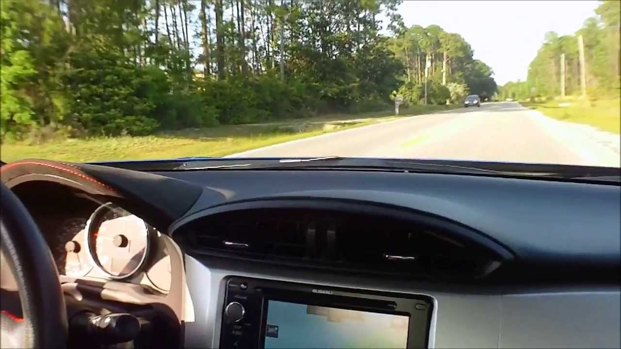 King Tut's 2013 Subaru BRZ Full Blown Turbo Driving