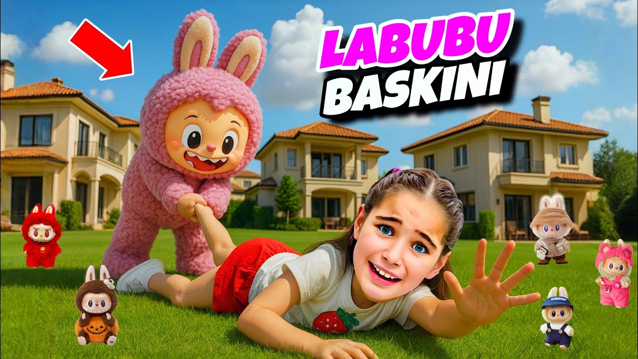 EVİMİZE LABUBU GELDİ ‼️ LABUBU BASKINI ELİF SİNEM SEN Mİ ÇAĞIRDIN ?!