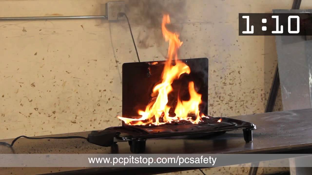 Exploding Laptop - Lithium Ion Battery