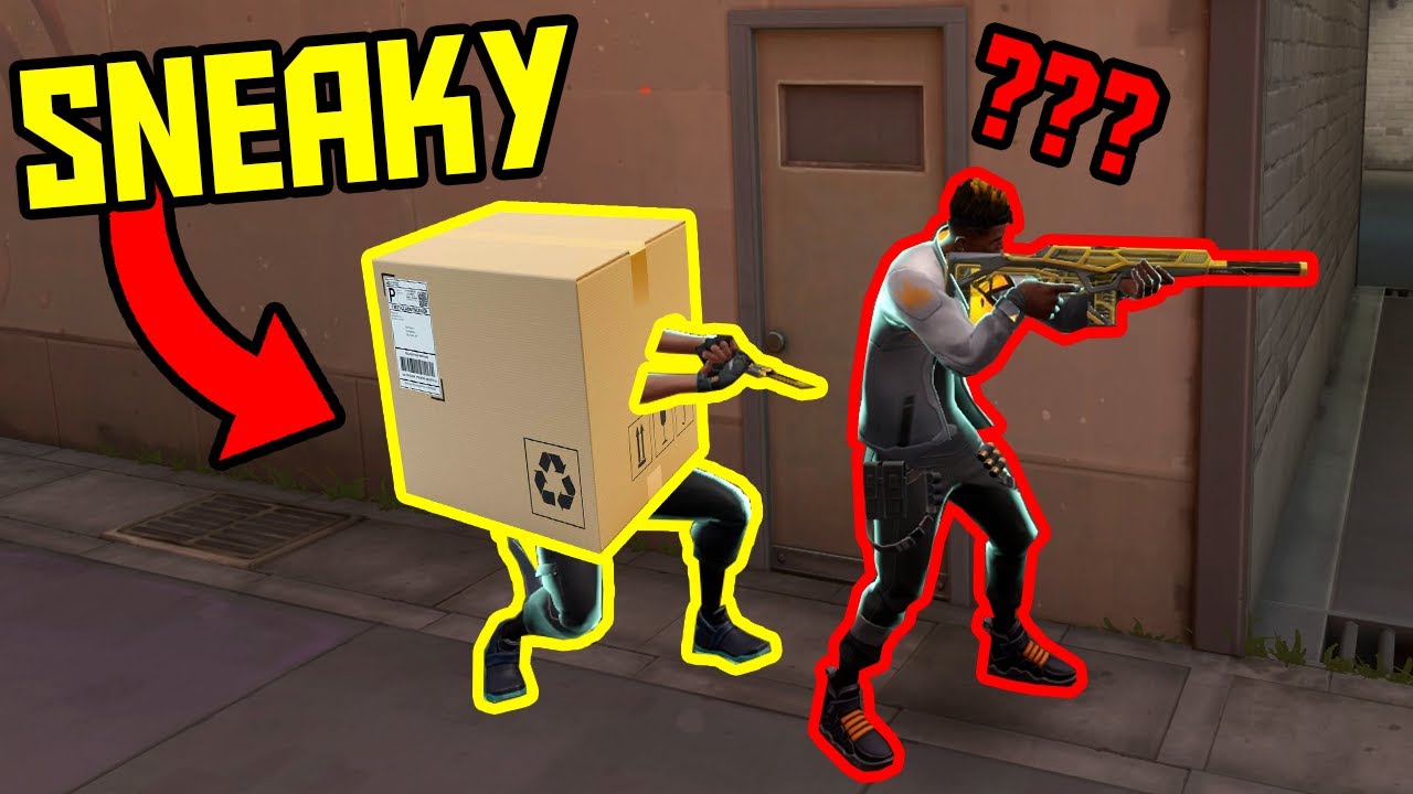 When you sneak around like a ninja