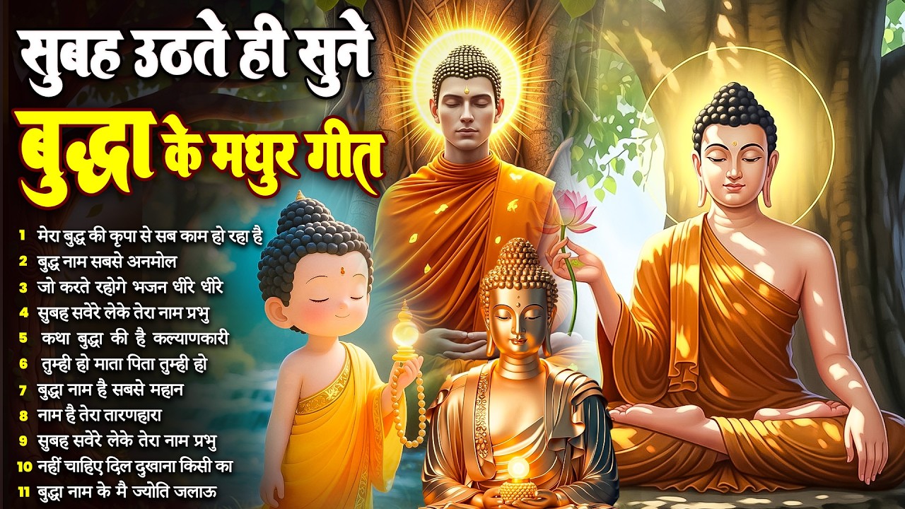 ☸️ सदा कृपा बरसेगी सुबह उठते ही रोज़ सुनें तथागत भगवान बुद्ध के ये भजन ~ Best Dhamma Geet #buddha