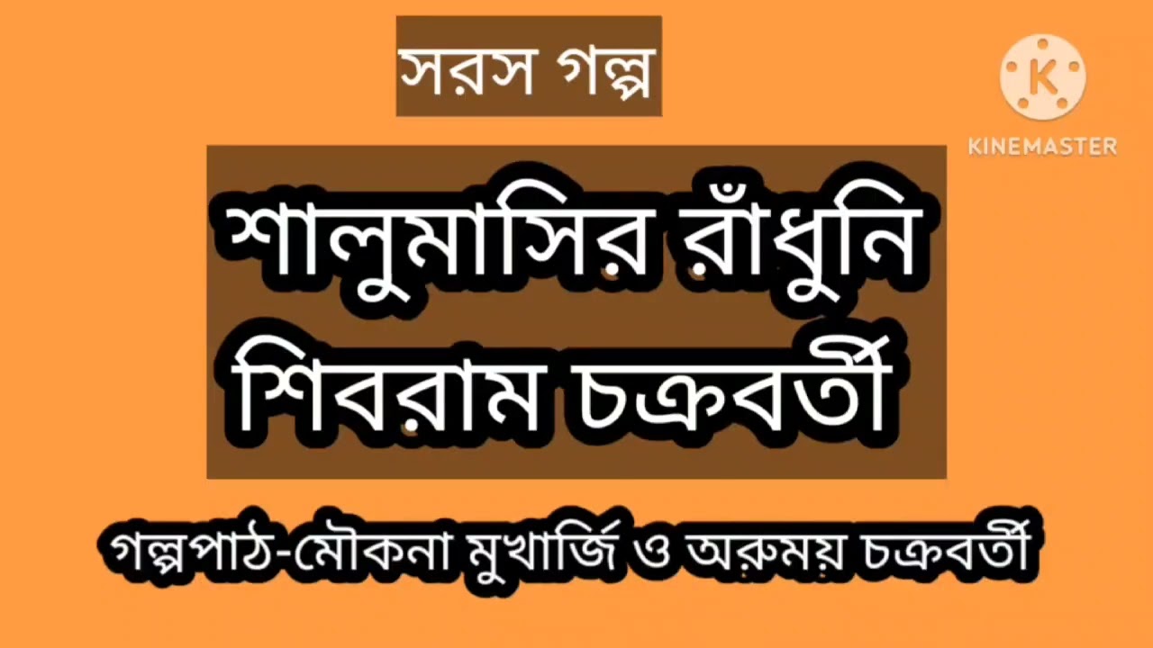 শালু মাসির রাঁধুনি #audiostory  #বাংলাগল্প