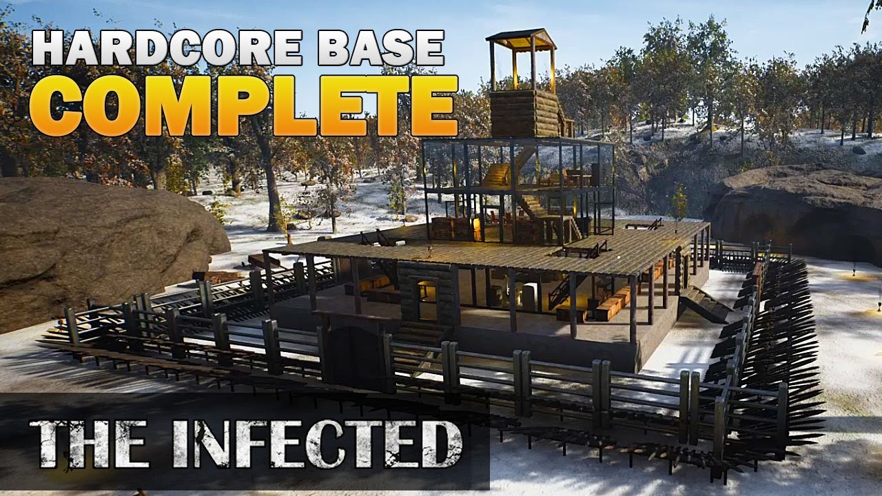 HARDCORE BASE done | Base Building | The Infected Gameplay | S3 EP67