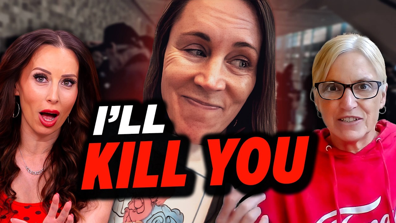 Trans Activist Threatens to KILL Woman on Camera