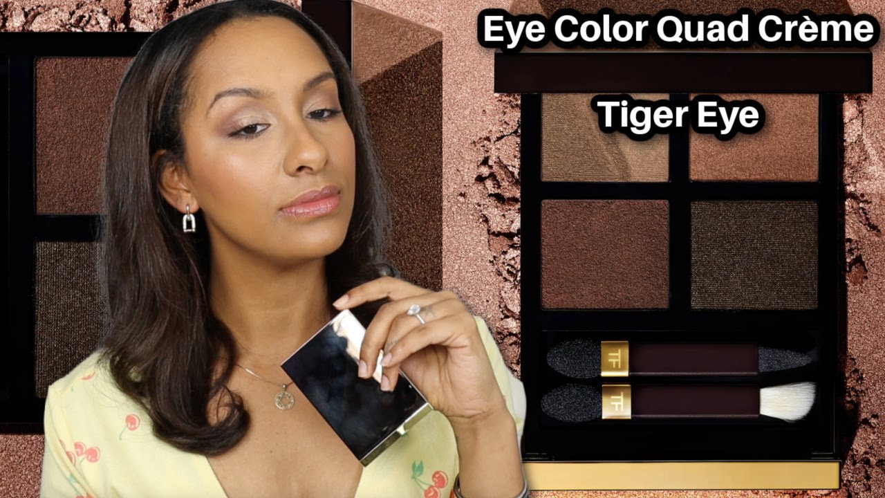 TOM FORD Tiger Eye | Eye Color Quad Crème | 2 Looks | Mo Makeup Mo Beauty
