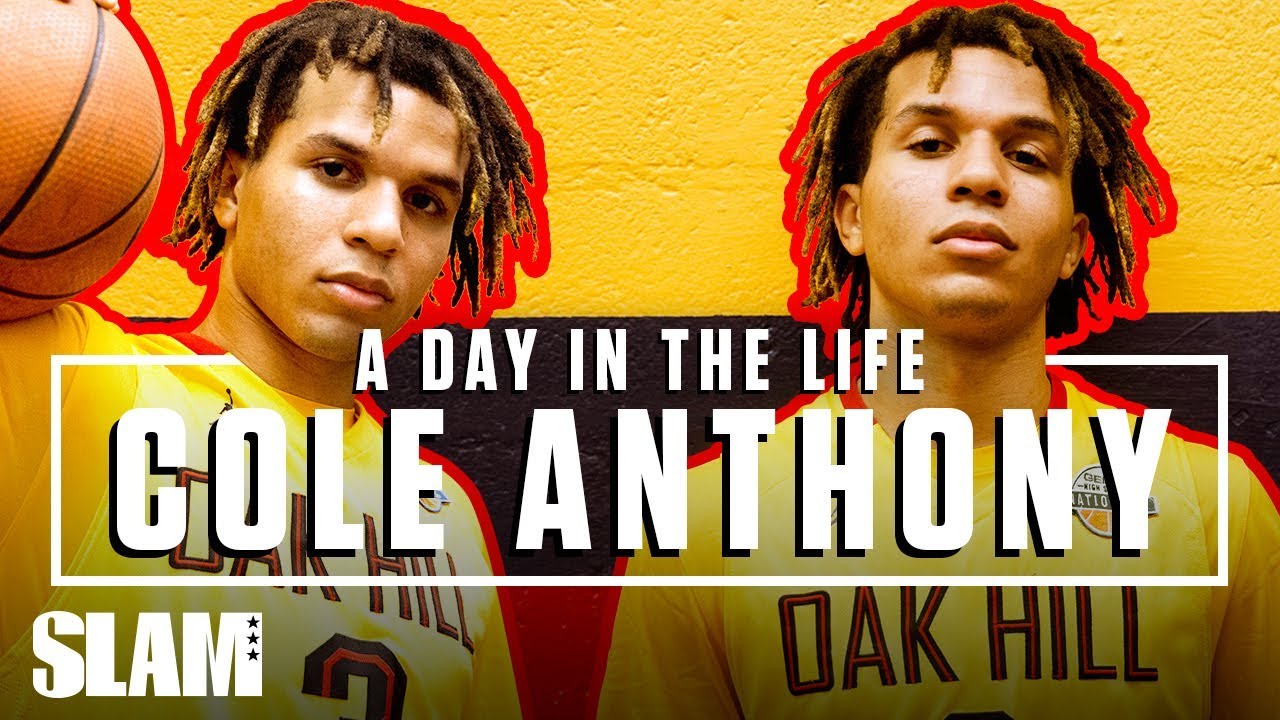 Cole Anthony Came to Oak Hill for GREATNESS ⭐️ | SLAM Day in the Life