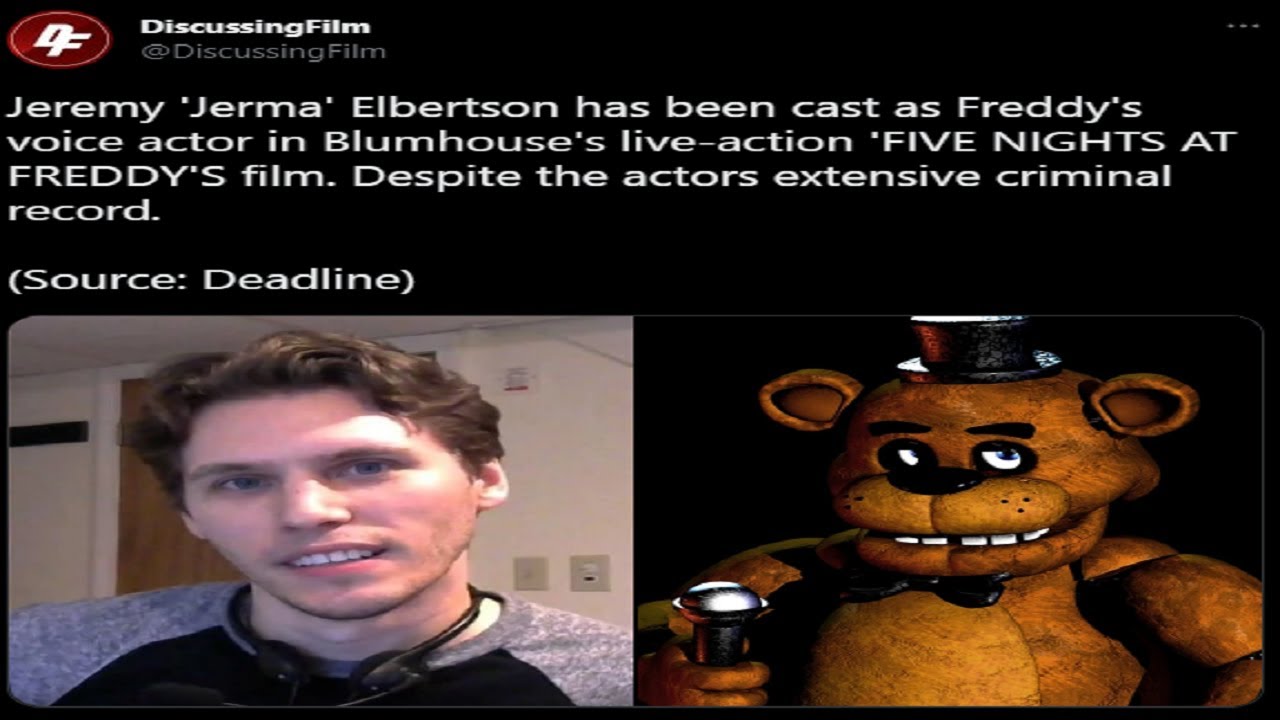 jerma watches ster play five nights at freddy's