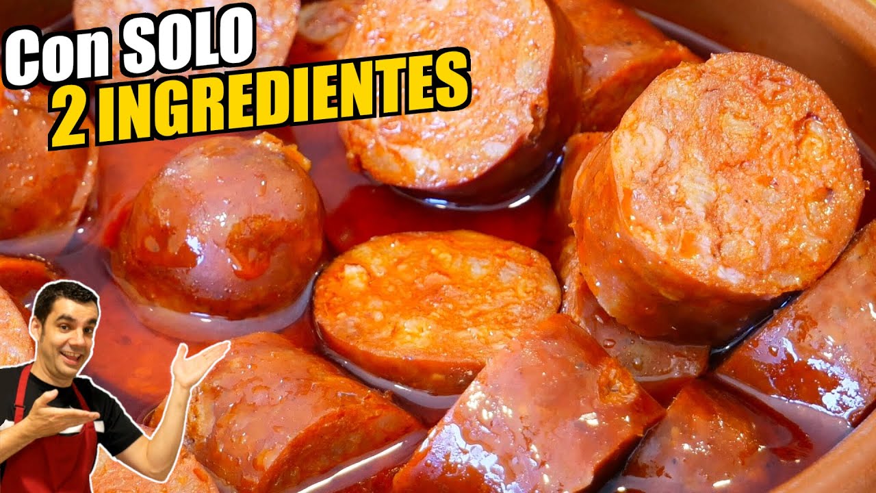 🍽️🍻 Cómo preparar el mejor CHORIZO a la SIDRA con solo 2 ingredientes | Receta Asturiana tradicional