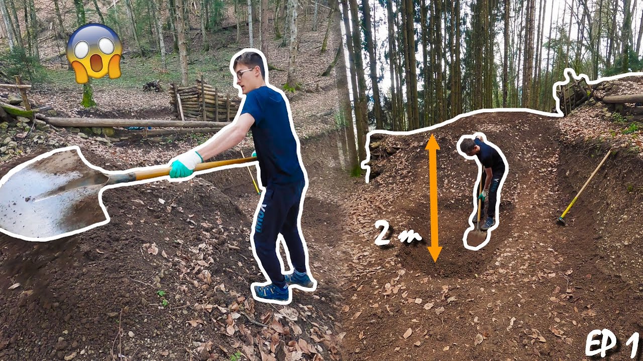 ON SHAPE UNE BOSSE A TRICKS EP1 // TRAIL BUILDING #3