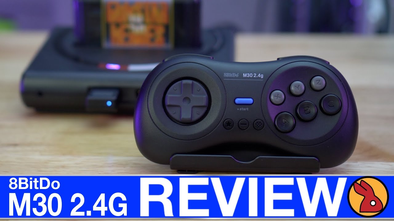 8BitDo M30 2.4g Wireless Gamepad Review - 4K