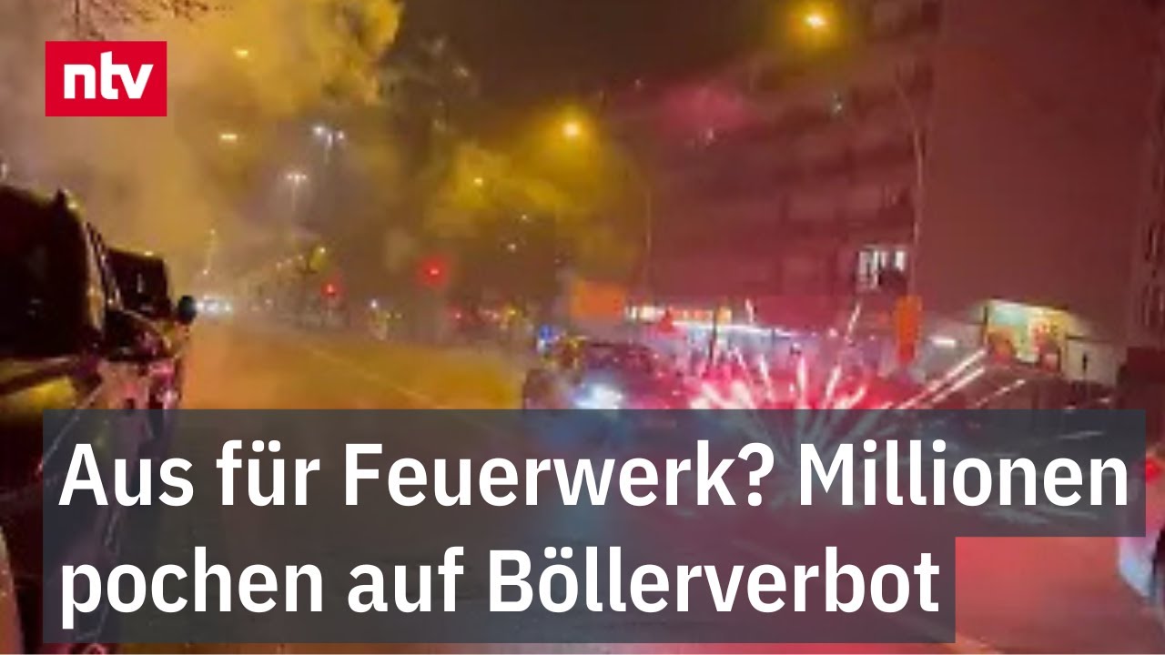 Aus f&uuml;r Feuerwerk? Millionen pochen auf B&ouml;llerverbot - Schwere Nacht f&uuml;r Einsatzkr&auml;fte | ntv