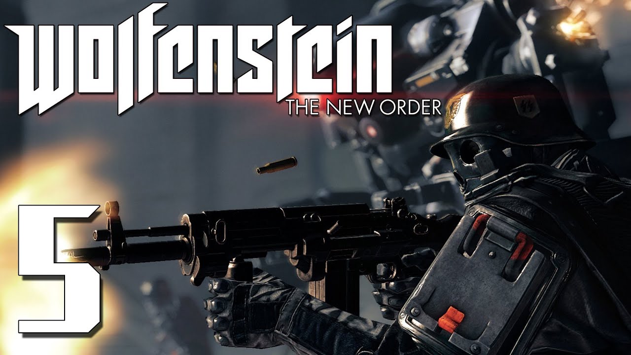 Wolfenstein The New Order Gameplay Walkthrough Part 5 (Wolfenstein PC Gameplay 1080p HD)