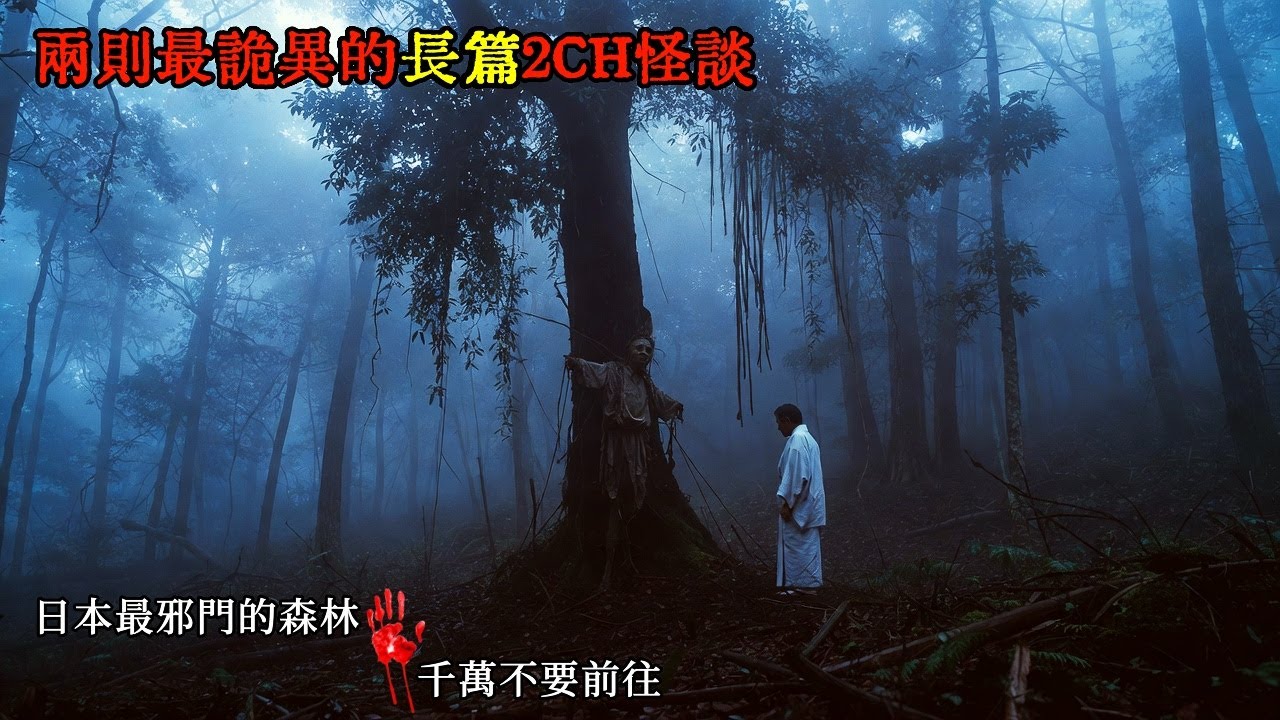 兩則最詭異的2CH怪談：日本最邪門的森林，看到這種樹馬上掉頭跑，否則後悔一輩子！ #睡前故事 #怪談朗讀 #恐怖故事 #日本恐怖實話