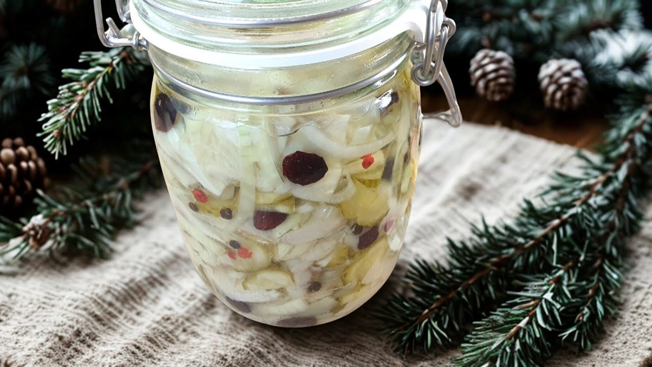Śledzie w oleju z cebulą lepsze niż tradycyjne ⭐ szybki i prosty przepis nie tylko na Wigilię 🎄🎅