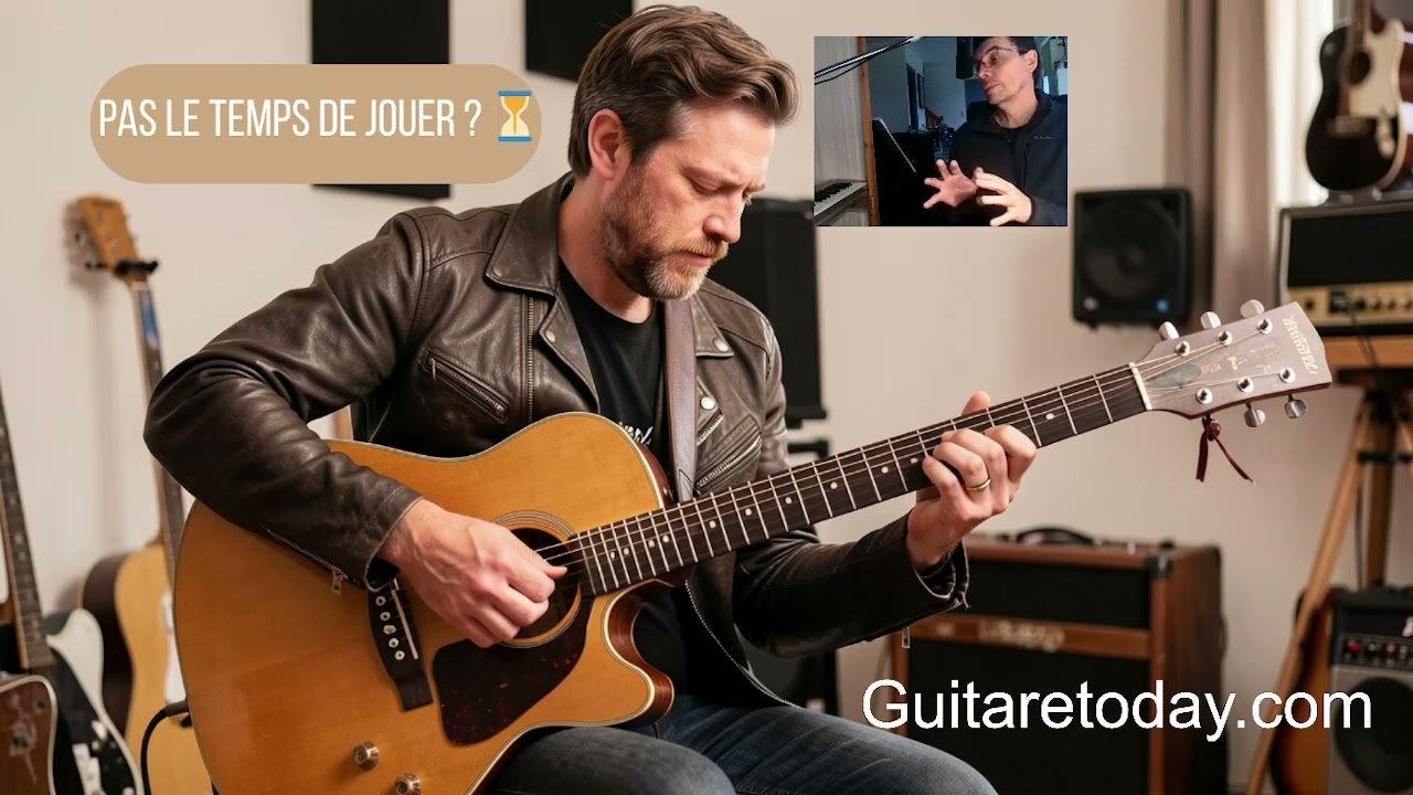 🎸 Pas le temps de jouer de la guitare ? (La Solution)
