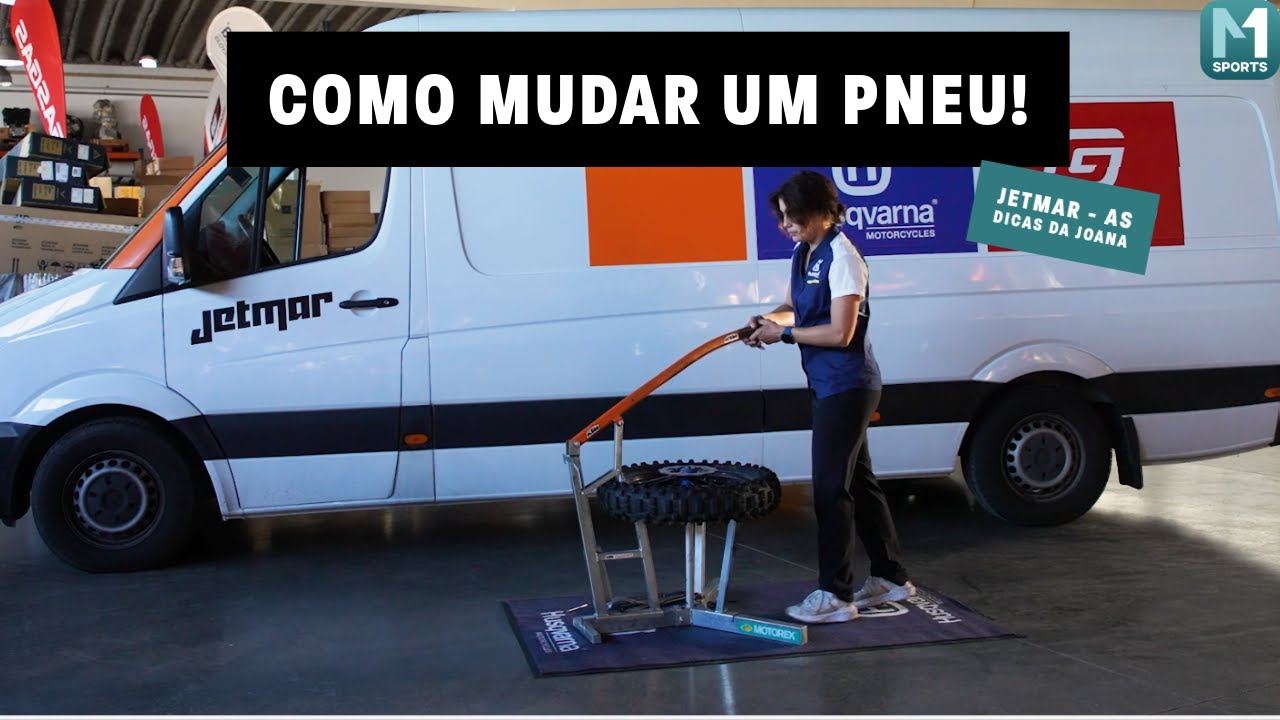 Como mudar um pneu!