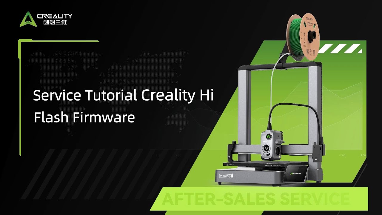 Service Tutorial Creality Hi Flash Firmware