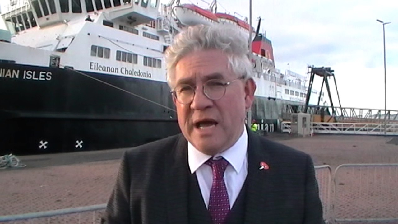 Kenneth Gibson MSP discusses need to retain Ardrossan ferry service