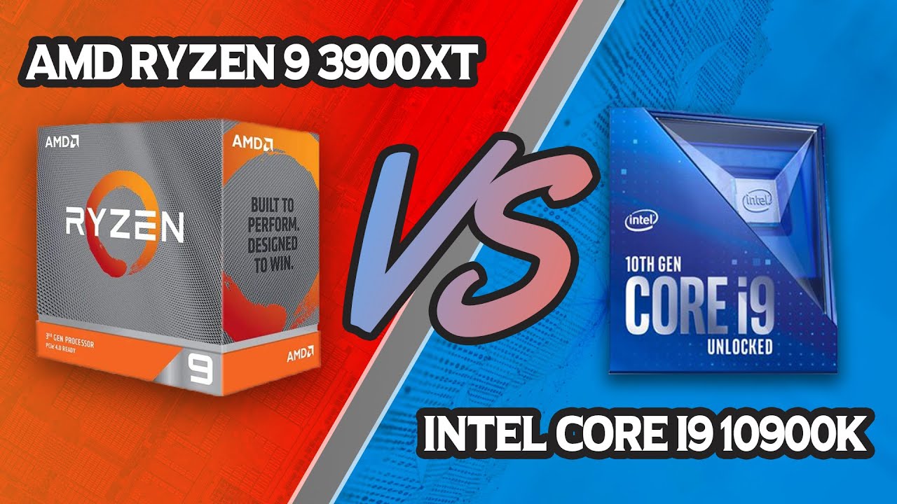 Ryzen 9 3900XT vs Intel i9 10900K CPU Benchmark Comparison | PC Gaming Benchmark Test