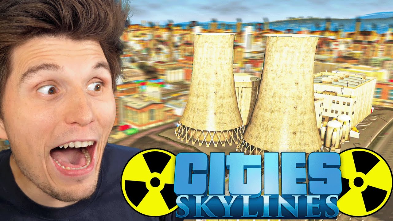 Ich baue ein ATOMKRAFTWERK | Cities: Skylines