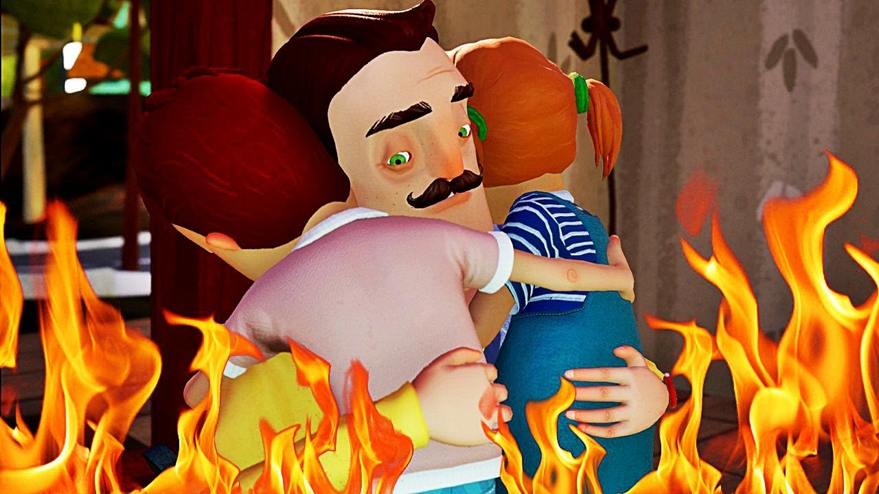 LA VILLE EST EN FEU ! | Hello Neighbor Hide & Seek