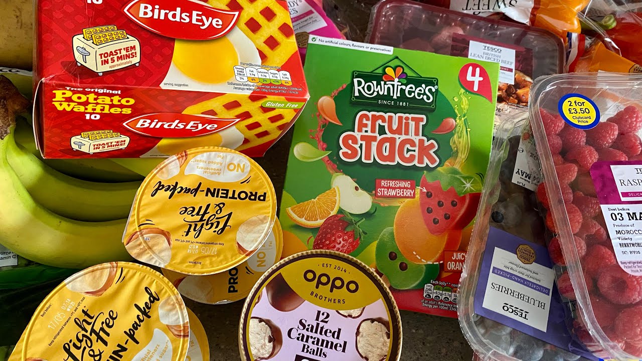 Tesco food shopping haul | Slimming World | Grocery haul UK