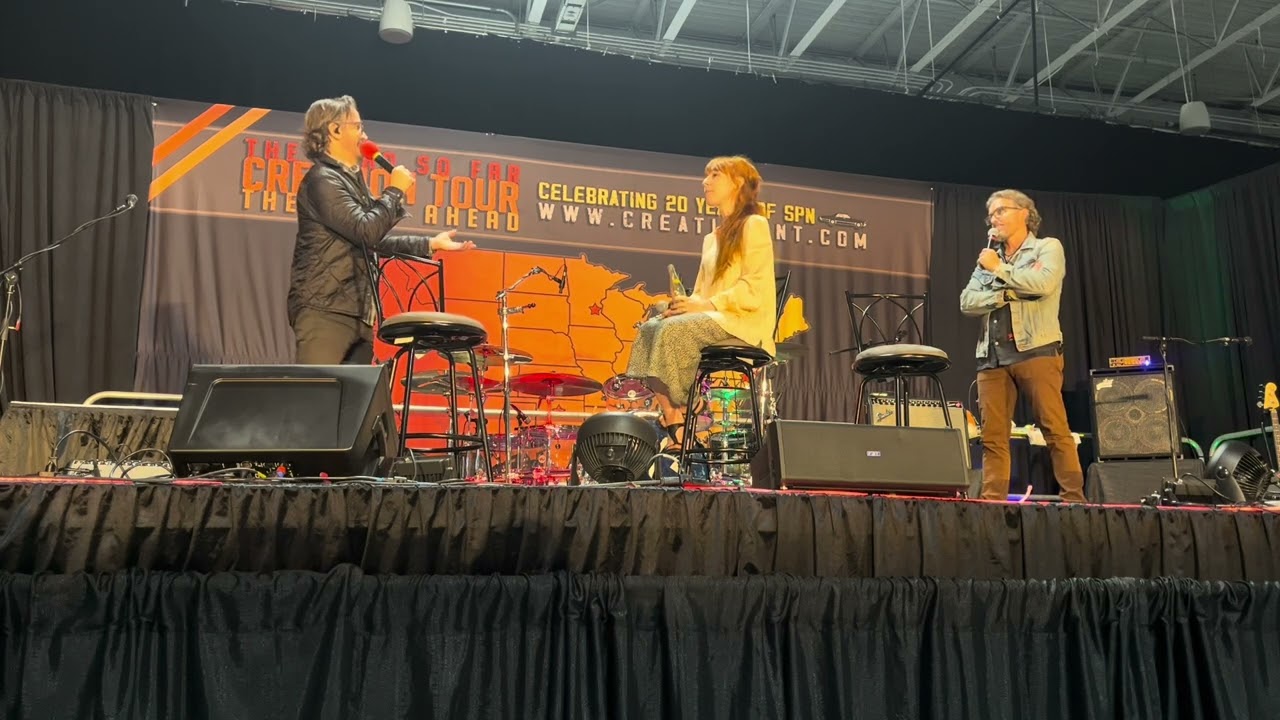 Ruth Connell, Rob Benedict, and Richard Speight, Jr. - Supernatural NJcon 2025