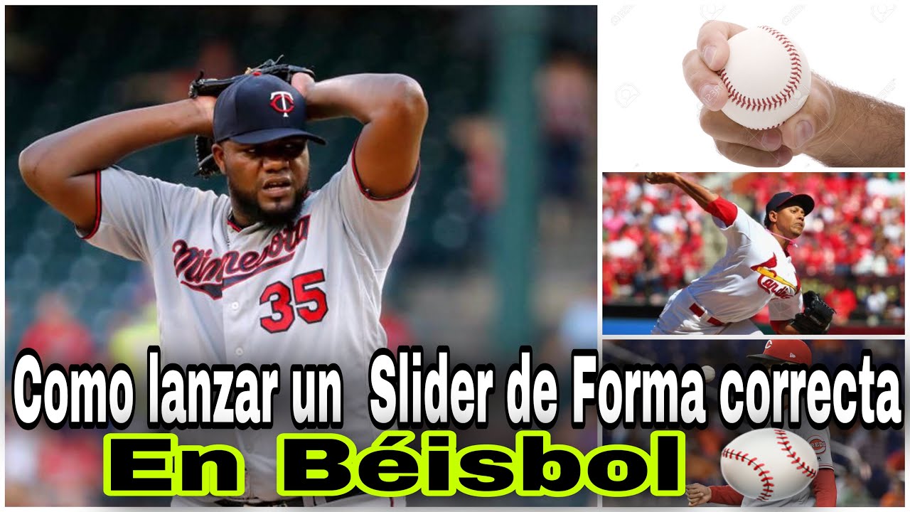 Como lanzar un slider de Forma Correcta En Béisbol ⚾️