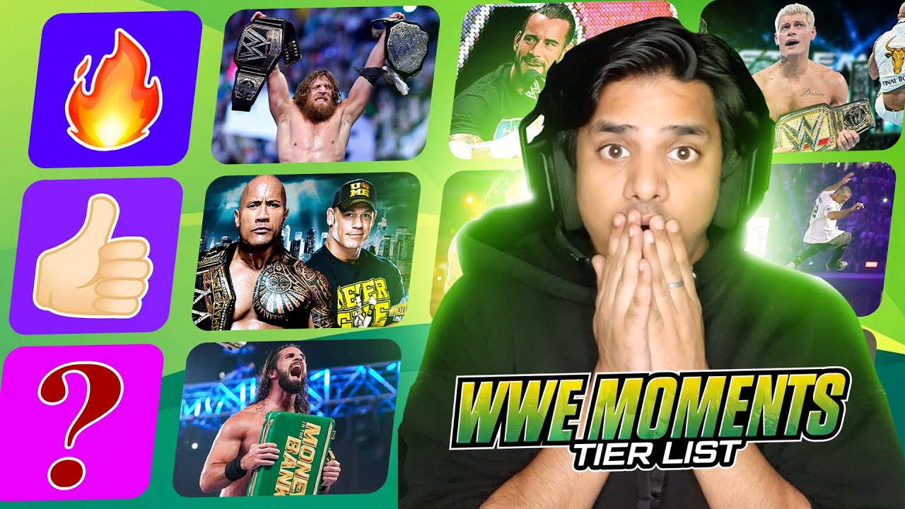 WWE Moments Tier List