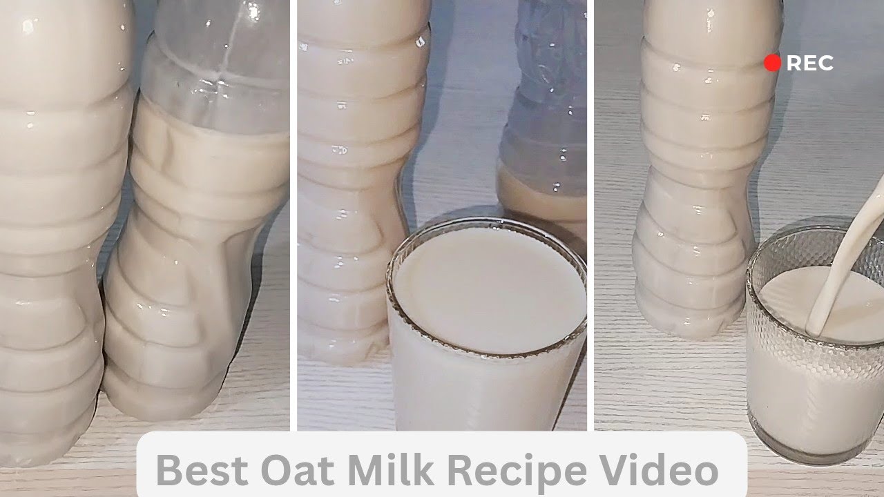 How To Make Oat Milk At Home; The Best Plant Milk That Can Be Enjoyed By Everyone|Homemade Oat Milk