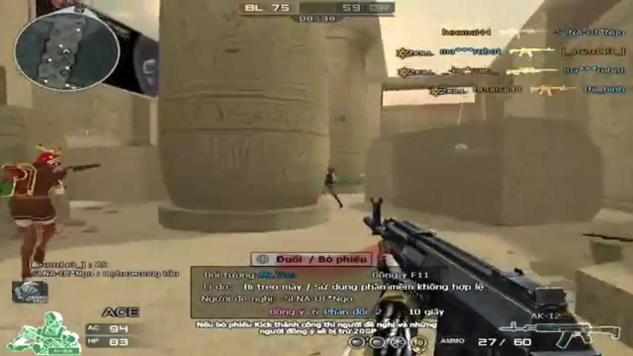 CrossFire Vietnam: AK 12 đang xung thì nghi vấn hack !