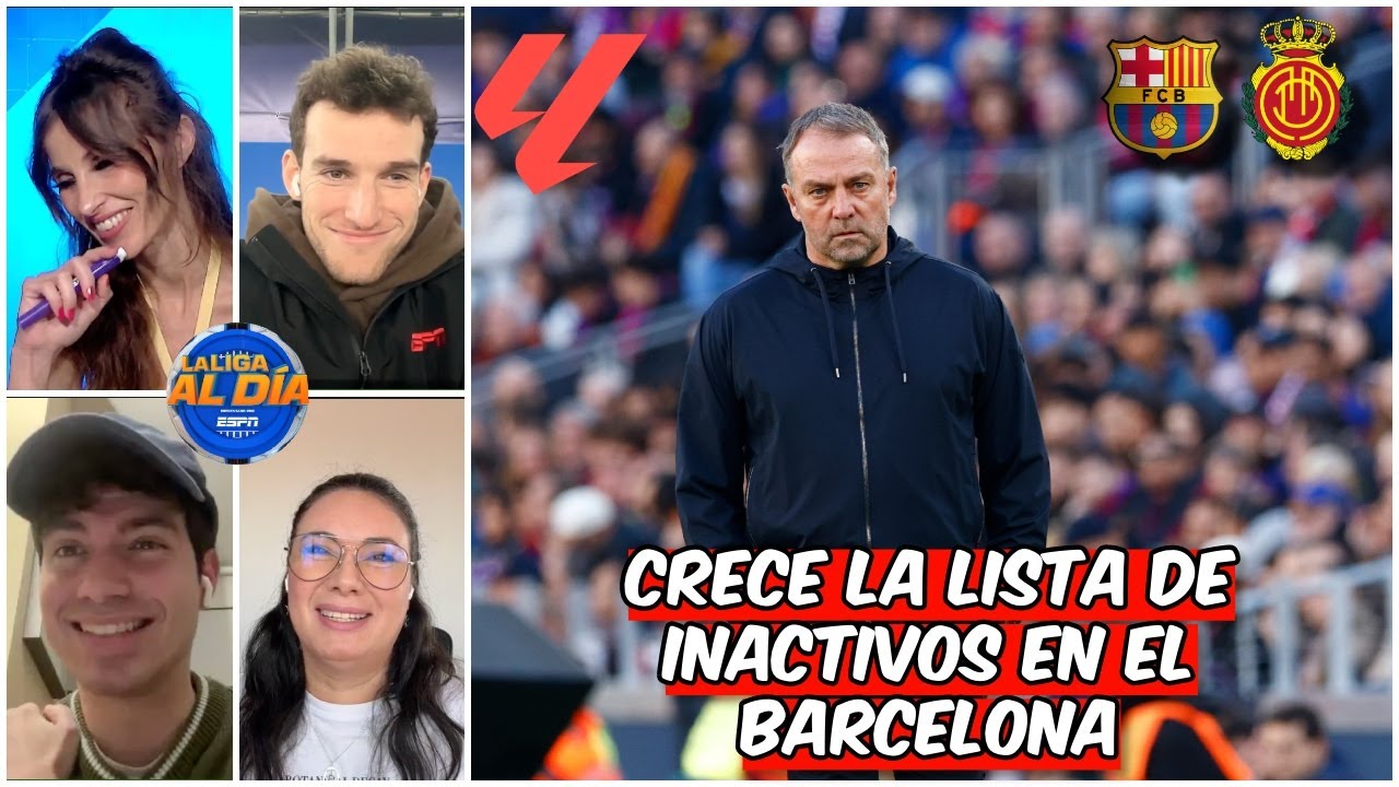 FRENKIE DE JONG NO está 100% pero el BARCELONA estará REPLETO para el COPA DEL REY | La Liga Al Día