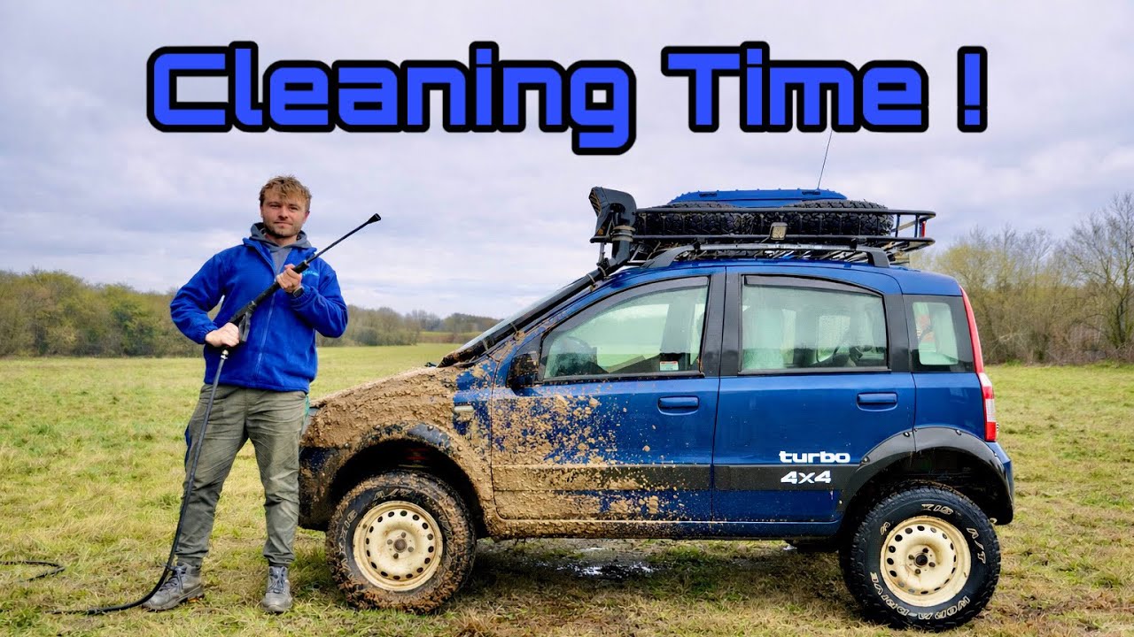 Clean Your Fiat Panda 4X4 NOW!