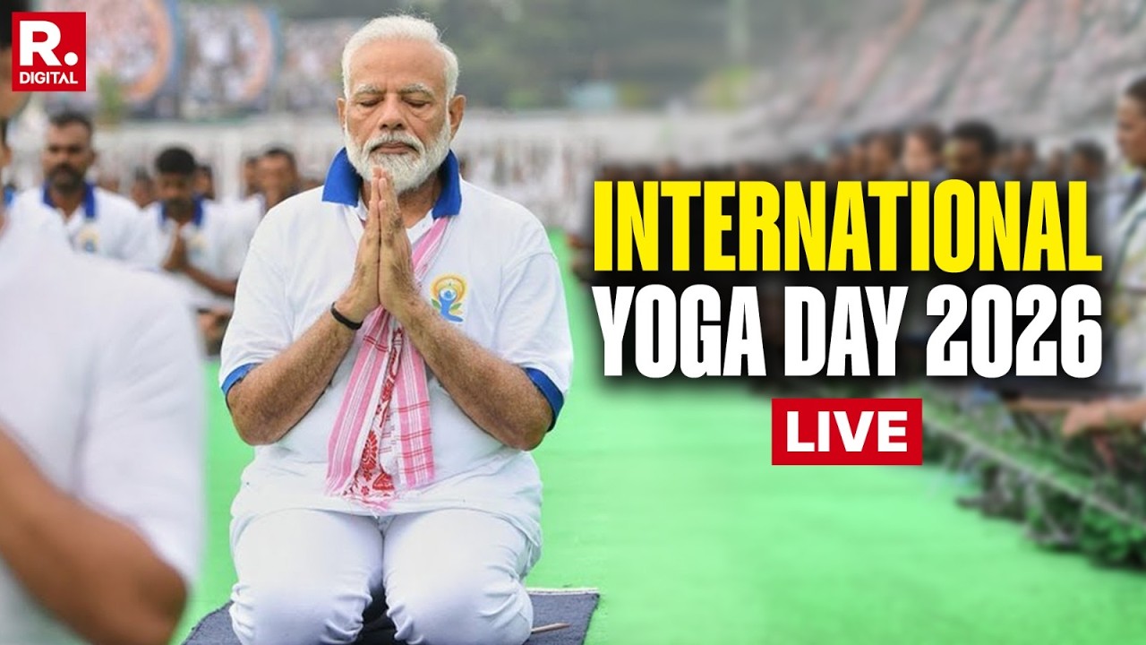 LIVE: PM Modi takes part in 12th International Day of Yoga celebrations in Kolkata, West Bengal