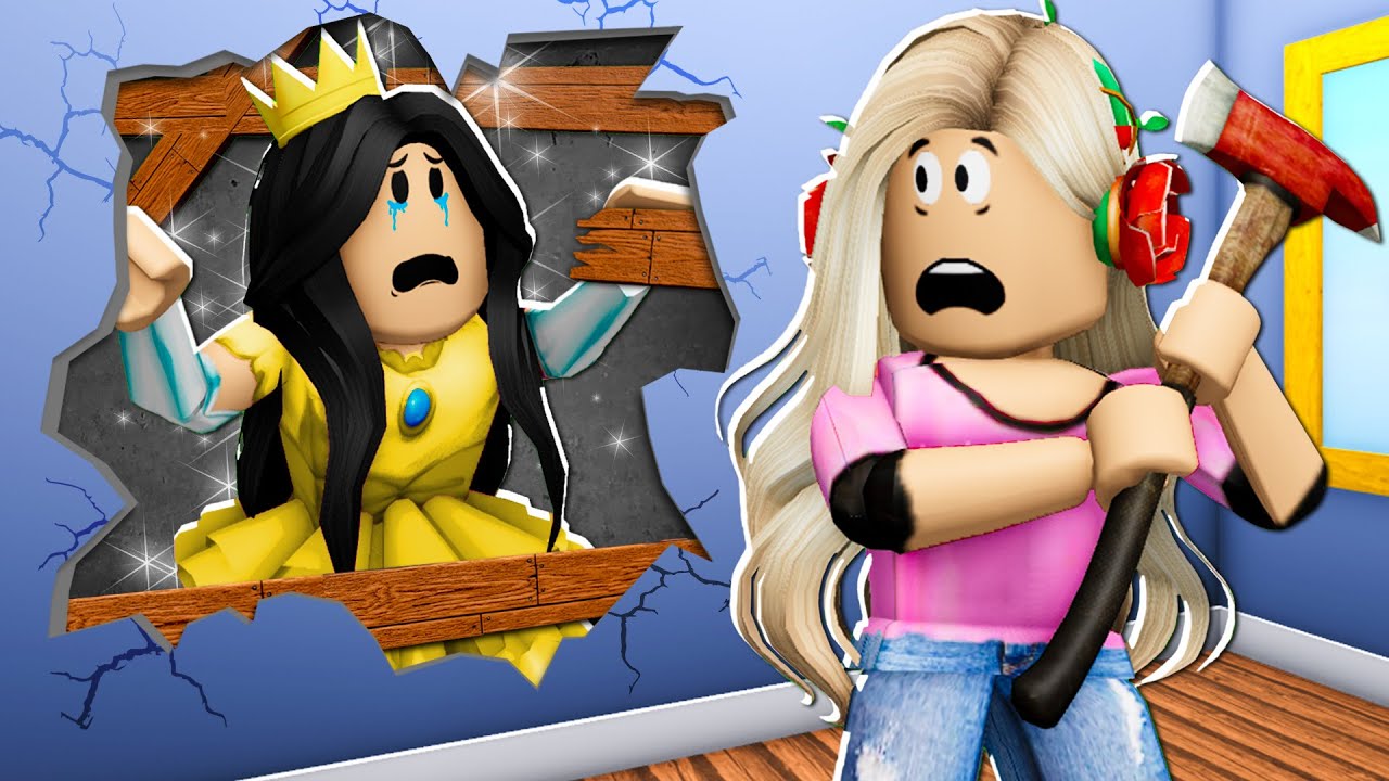 Princess Was SECRETLY Trapped In My Walls... I Had To SAVE Her! (Roblox)