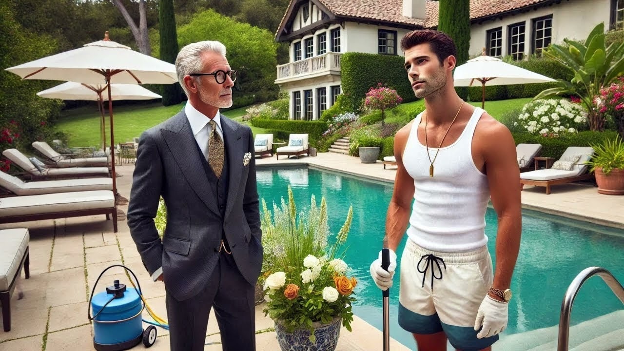 millionaire is shocked to see the pool attendant's necklace, the only remaining memento of his son