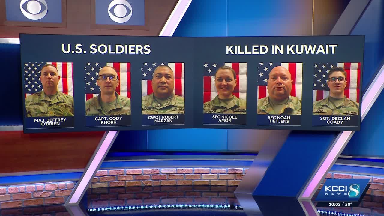 Dignified transfer of 6 US soldiers killed in action to be held Saturday at Dover Air Force Base